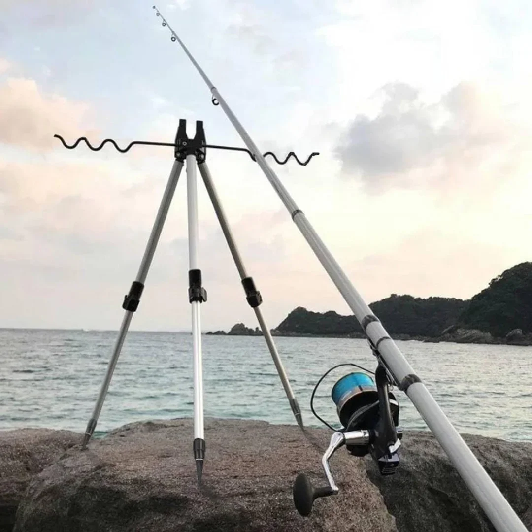 Fishing Rod Telescopic - Suporte Tripé para Vara de Pesca