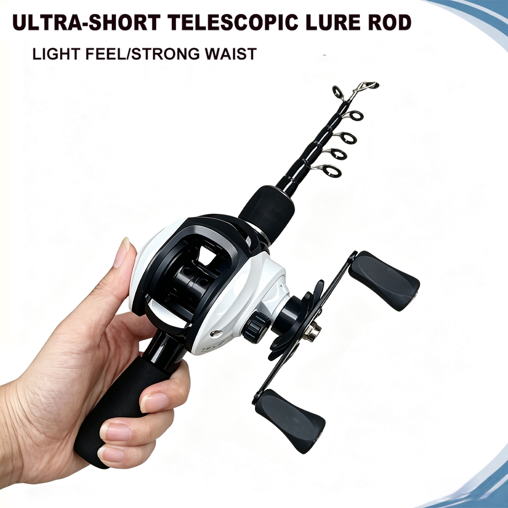 Fishing Rod Combo - Conjunto de Vara de Pesca Telescópica
