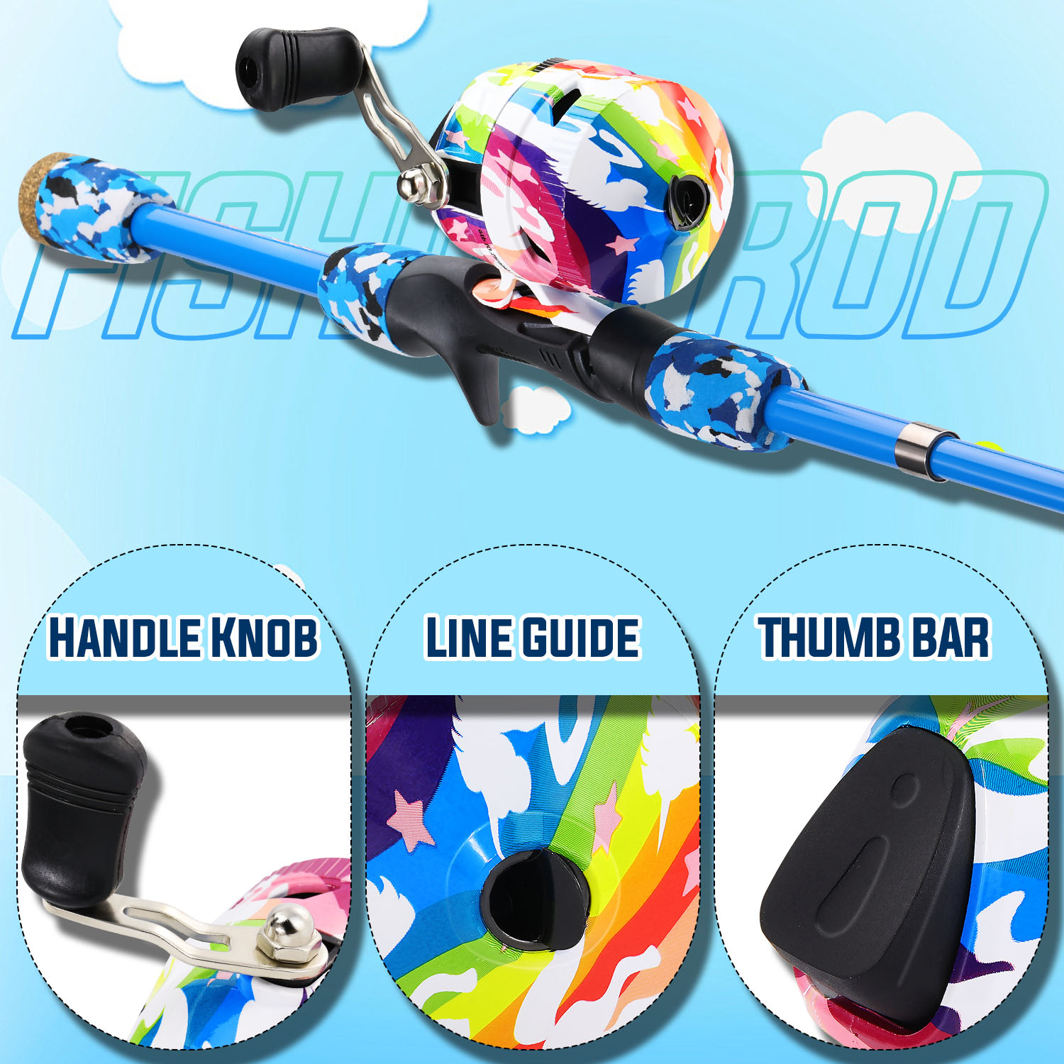 Conjunto de Pesca para Criança - Fishing Rod Combo avaliação e preço