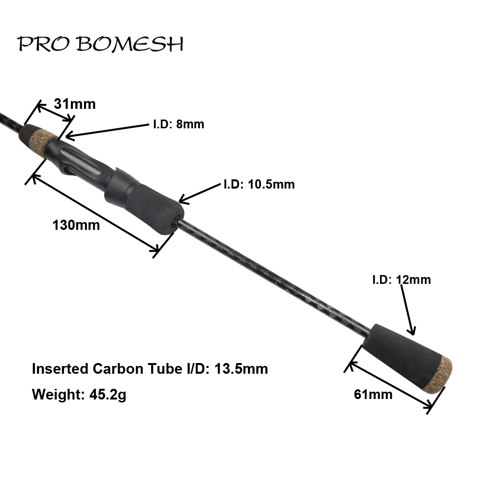Pro bomesh 1 conjunto tvs moli - Fishing Rod Surf avaliação e preço