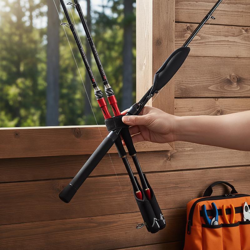 Alça Ajustável para Vara de Pe - Fishing Rod Combo avaliação e preço