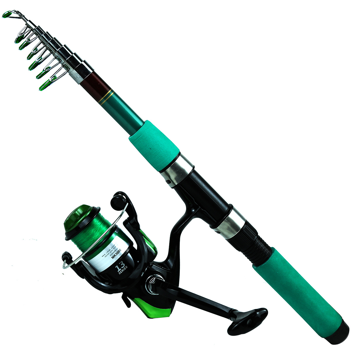 Kit de Vara de Pesca Telescópi - Fishing Rod Combo avaliação e preço