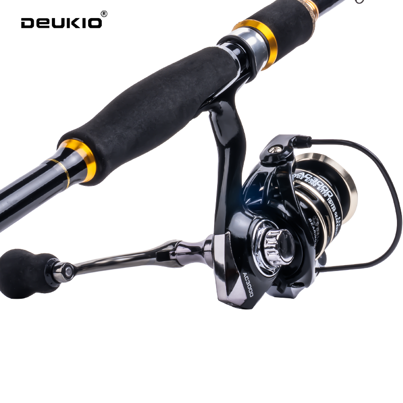 DEUKIO Combo de Pesca com Vara - Fishing Rod Spinning avaliação e preço